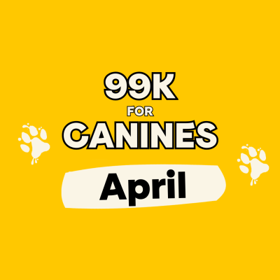 99k for Canines April 2026