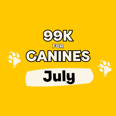 99k for Canines July 2026