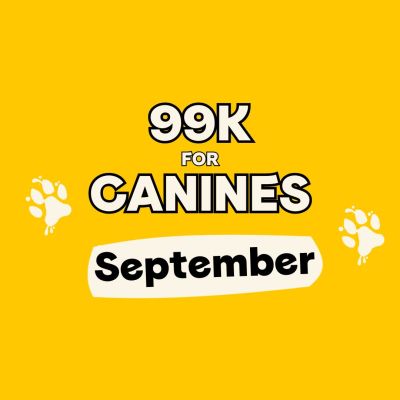 99k for Canines September 2025